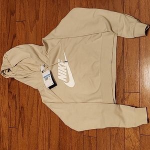 Nike hoodie crop sweatshirt, brand new